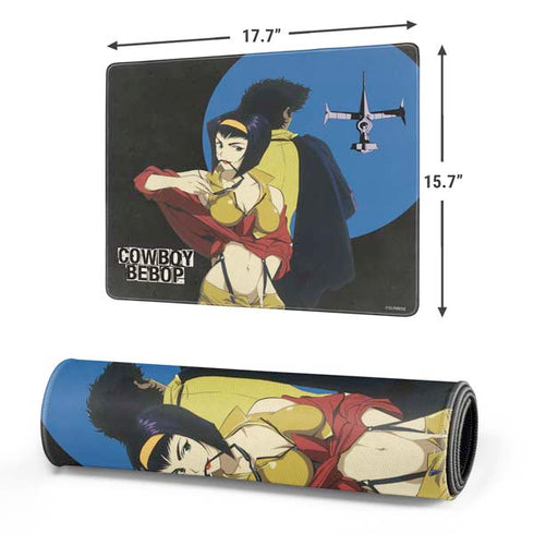 Cowboy Bebop Faye And Spike Gaming Mouse Pad